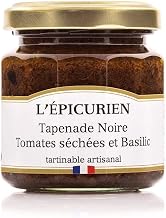 L'Ã picurien - Black Tapenade Dried Tomatoes and Basil