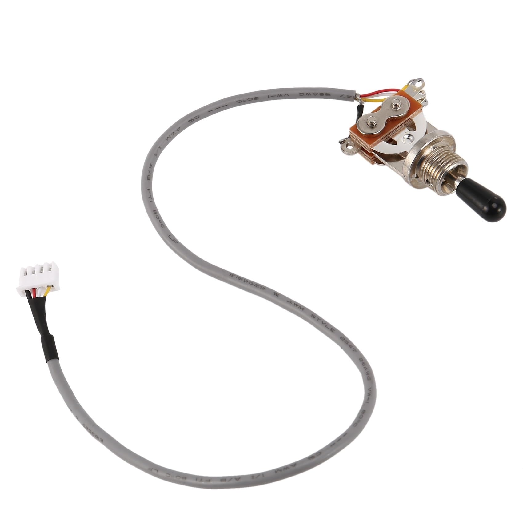 Arnés Cableado Guitarra Eléctrica Arnés de cableado para circuito de captación de guitarra eléctrica LP 2T2V 500K potenciómetro interruptor de tres vías