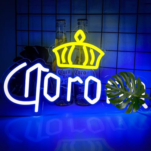 Bar Neon Sign for Wall Decor,Premium Acrylic Beer Brand LED Light Sign With Metal Chain for Bar,Man Cave,Convenience stores,Neon Sign USB Powered With Switch,15.8 * 9.7inch(ZLD007-05)