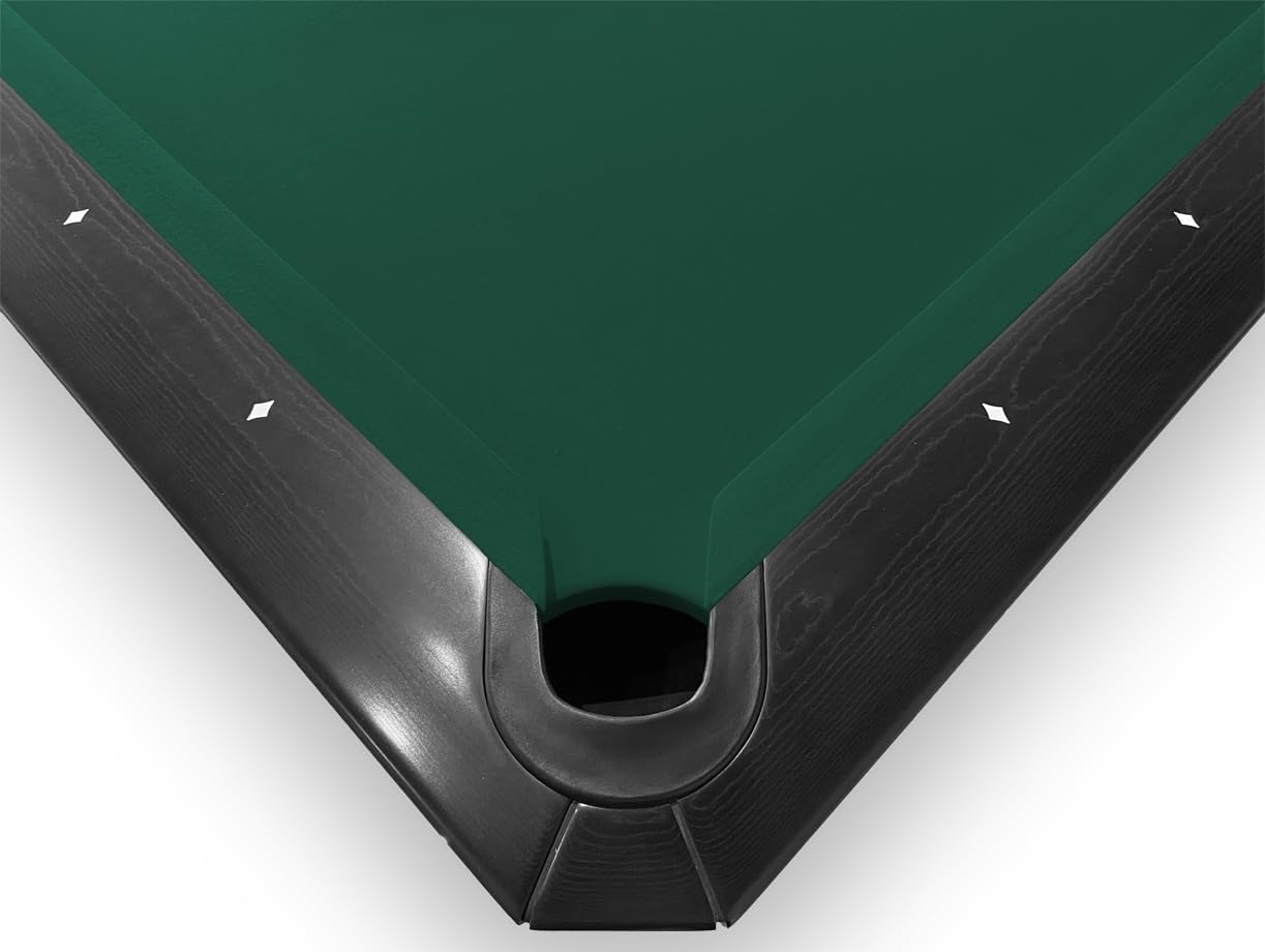 Championship Invitational Pool Table Felt, Billiard Table Cloth, Pool Table Felt Replacement kit, Billiards Table Felt Pool with 6 Precut Rail Cloth Strips, Pool Table Accessories (Multiple Color)
