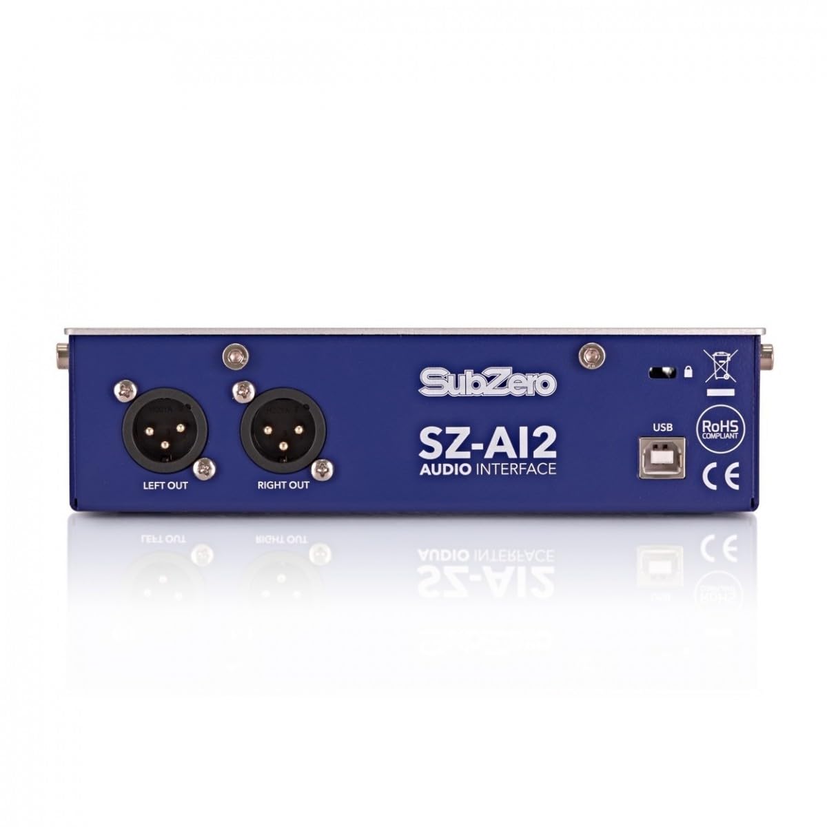 Interface audio USB SubZero AI2-2x entrées XLR/TRS 24 bits / 96 kHz