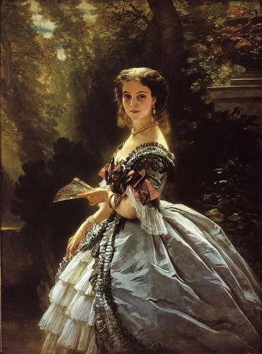 Cuadro arte pared para decoración de la sala de estar pintura famosa de Winterhalter 60x90cm