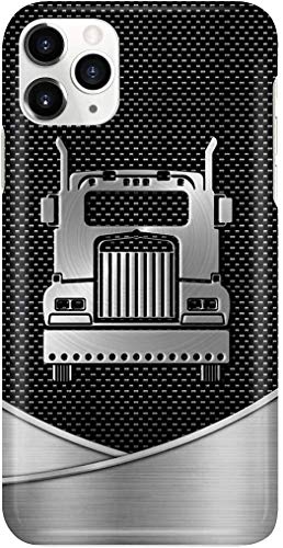 Trucker Phone Case for Apple iPhone - Glass Case with 3D Printed Design, Slim Fit, Anti Scratch, Shock Proof,Cover Compatible for Apple iPhone,7/8
