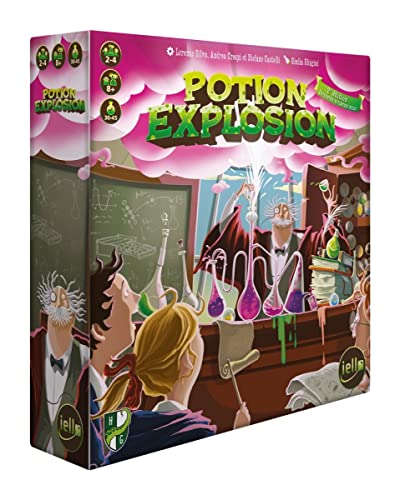 Potion Explosion FR Iello : finis les jeux de société ennuyeux aux règles complexes