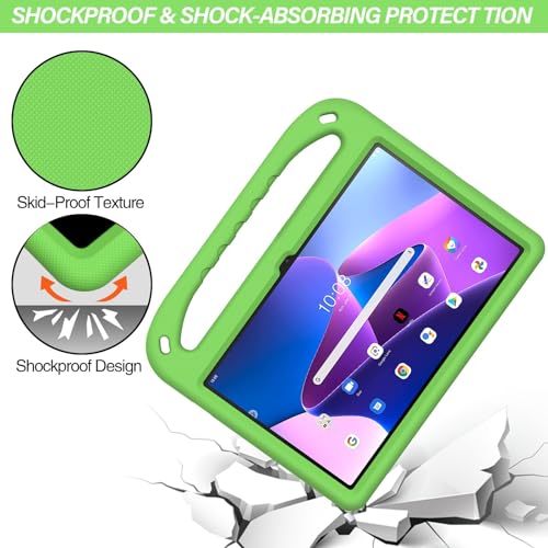 Etui EVA leger Lenovo Tab M10 Plus 3ème gén avec support et sangle epaule
