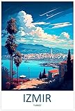Dekorative Gemälde Izmir Vintage Reise Poster Home 