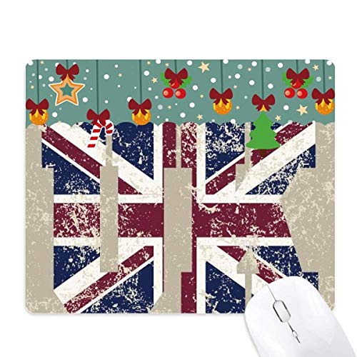 Tapis de souris bureau King UK caoutchouc drapeau Londres Union Jack