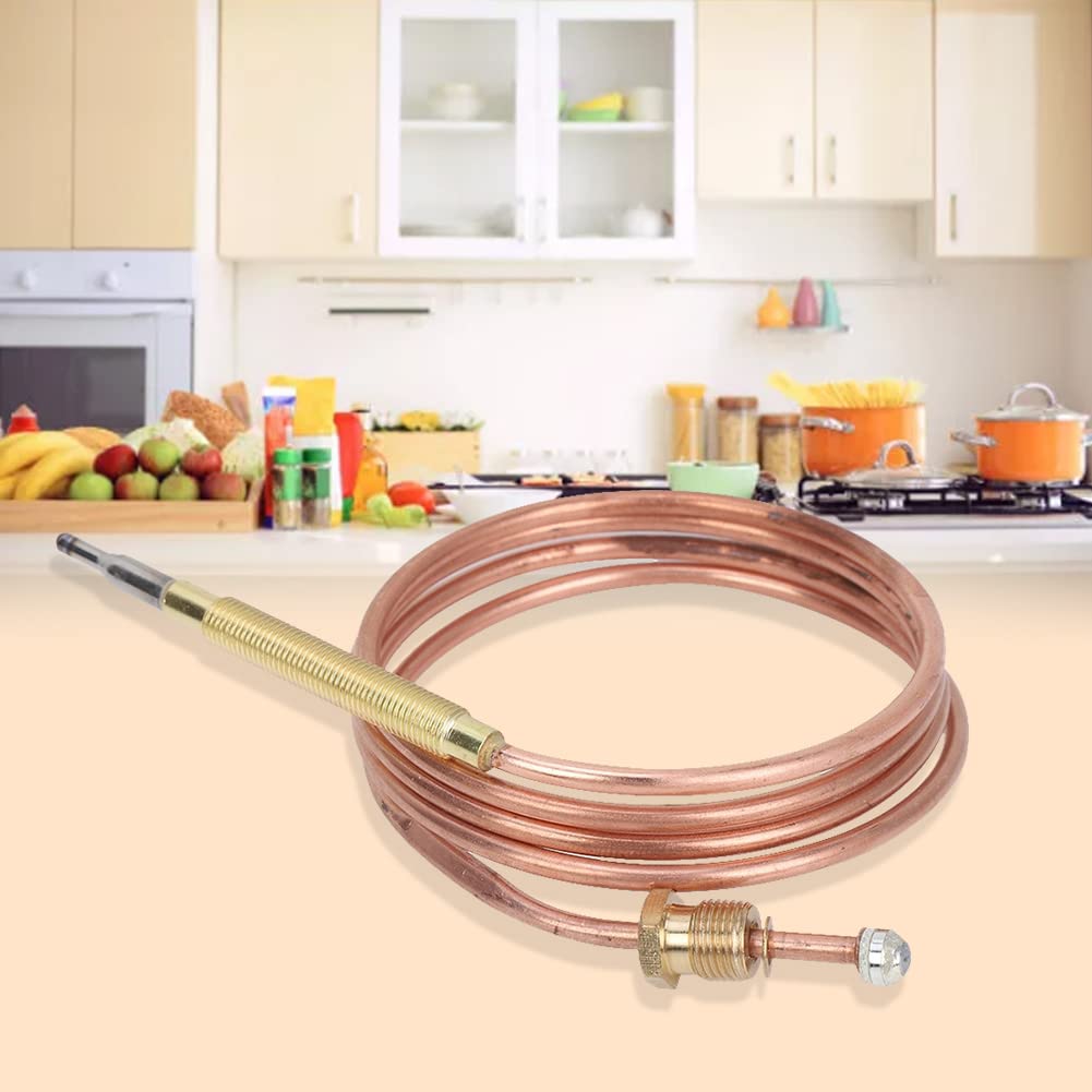 Termocoppia Universale 900 mm Sensori di Temperatura Kit Ricambio per Forni a Gas