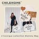 Childhome, Mommy Bag, Wickeltasche, Mutterschaft, Reisetasche, Großes Fassungsvermögen, Wickelunterlage, Verstellbarer Schulterriemen, Unterteilt, Isoliertasche, Kofferdurchführung, Teddy Ecru