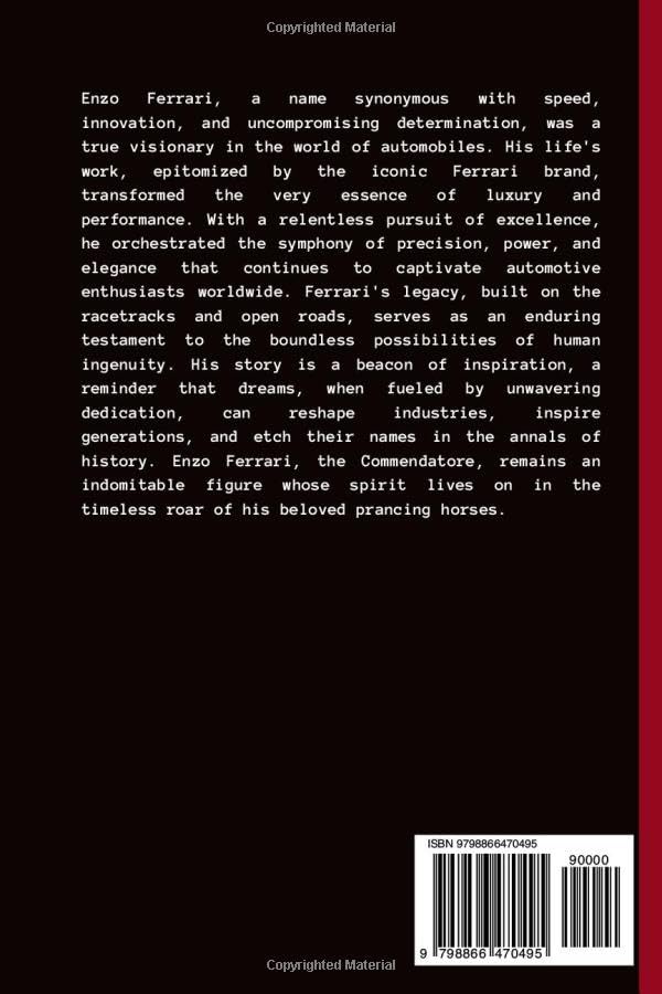 Miniatura 2 de Ferrari - The Legend The Life and Legacy of Enzo Ferrari (Formula One Legends)