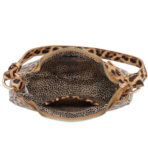 Image of FashionPuzzle Small Crescent Shoulder Bag Underarm Purse