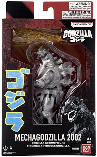 Bandai Namco - Godzilla - Mecha Godzilla 2002, conjunto de bonecos de 15 cm