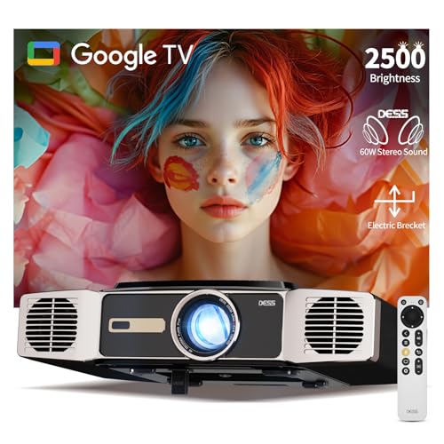 Dess C5 Enterprise GTV Projector,4K projector with Wifi6 and bluetooth,Home theater projector...