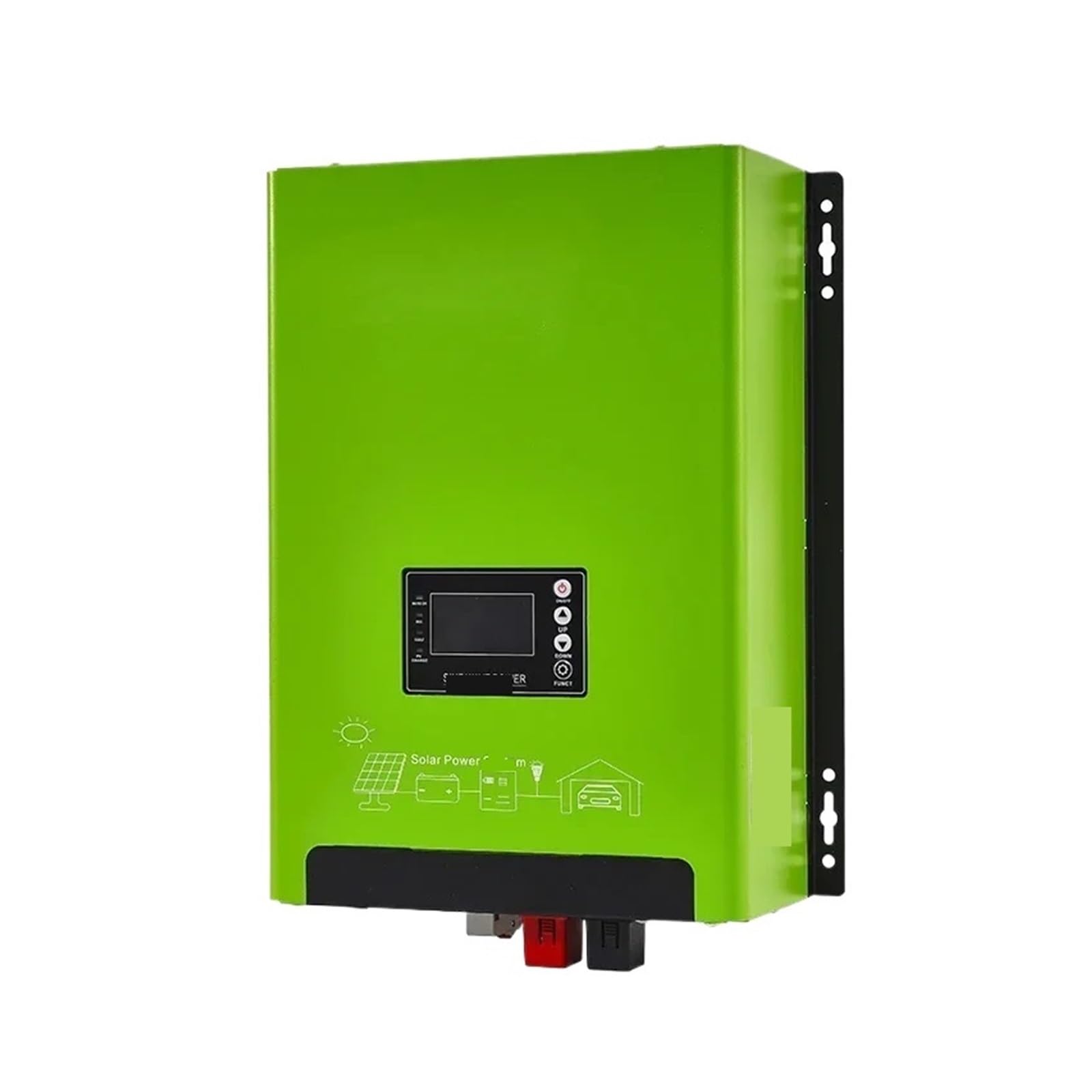 Régulateur de Charge Solaire Chargeur Solaire Hybride d'inverseur monophasé 24V 48V de 3KW 5KW for la Maison(3kw)