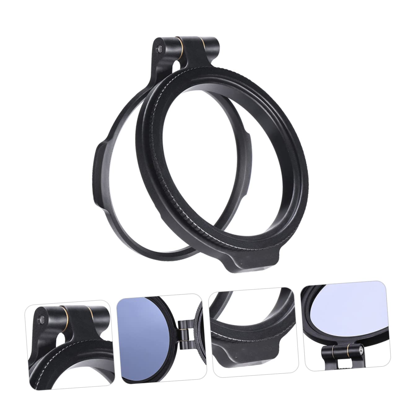jojofuny 3pezzi Rapido Adattatore Per Filtri Con Supporto Sgancio Veloce Accessorio Per Fotocamere Reflex e Obiettivi Grandangolari