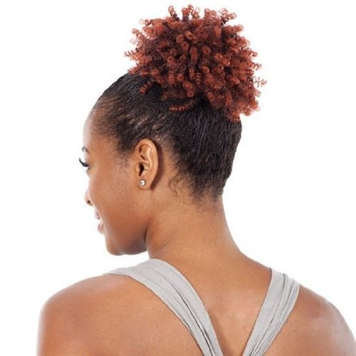 AFRO PUNK SMALL (1B Off Black) - Shake N Go FreeTress Equal Drawstring Ponytail by Shake N Go by Equal