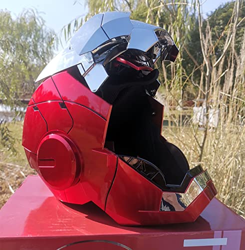 Helmet Man MK5 1:1 Cosplay Mask Electronic Open/Close Voice Control for Adult Superhero Movie Role-Playing Helmet Touch Sensor2