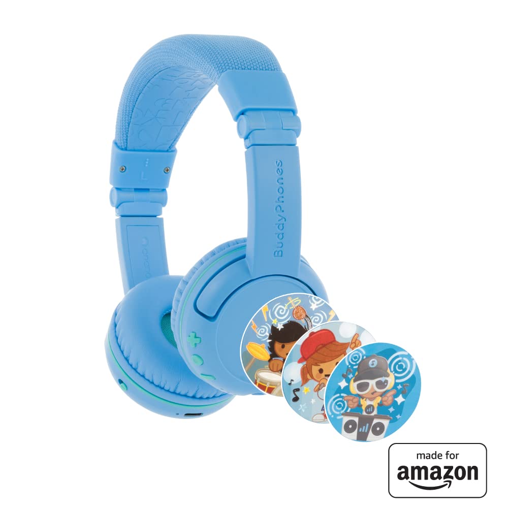 BuddyPhones PlayTime Bluetooth Kids' Headphones