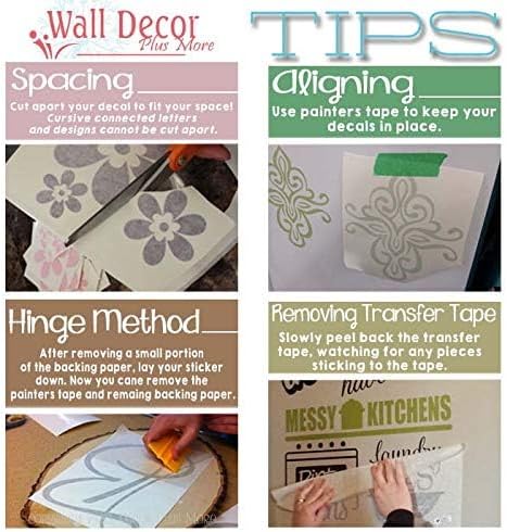 Miniatura 5 de Calcomanías de vinilo religioso para decoración de pared, diseño de música Make a Joyful Noise Religios, 23 x 12 pulgadas, color negro