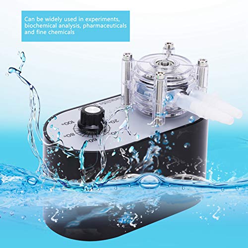 Produktbild von Walfront G928A Peristaltikpumpe Einstellbar – 114–500 Ml/min, Mit Netzteil, Für Aquarium & Labor, EU-Stecker