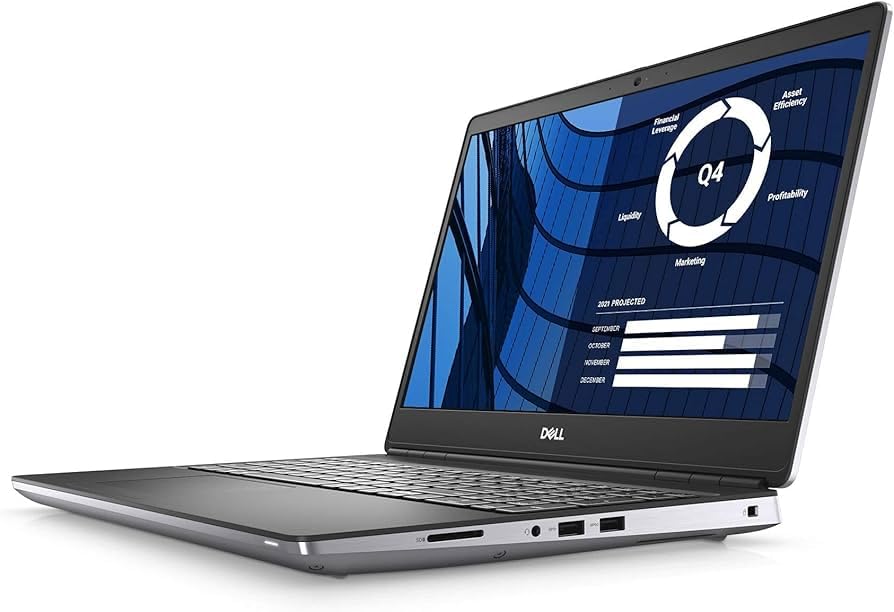 Dell Precision 7550 15.6' 32GB 512GB SSD Core™ i7-10875H 2.30GHz WIN11P, Titan Grey (Renewed)