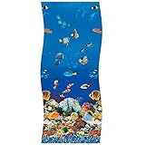 Bluewave Caribbean Beaded Pool Liner - 18 ft. x 33 ft. Oval, 52 in, 20 Gauge