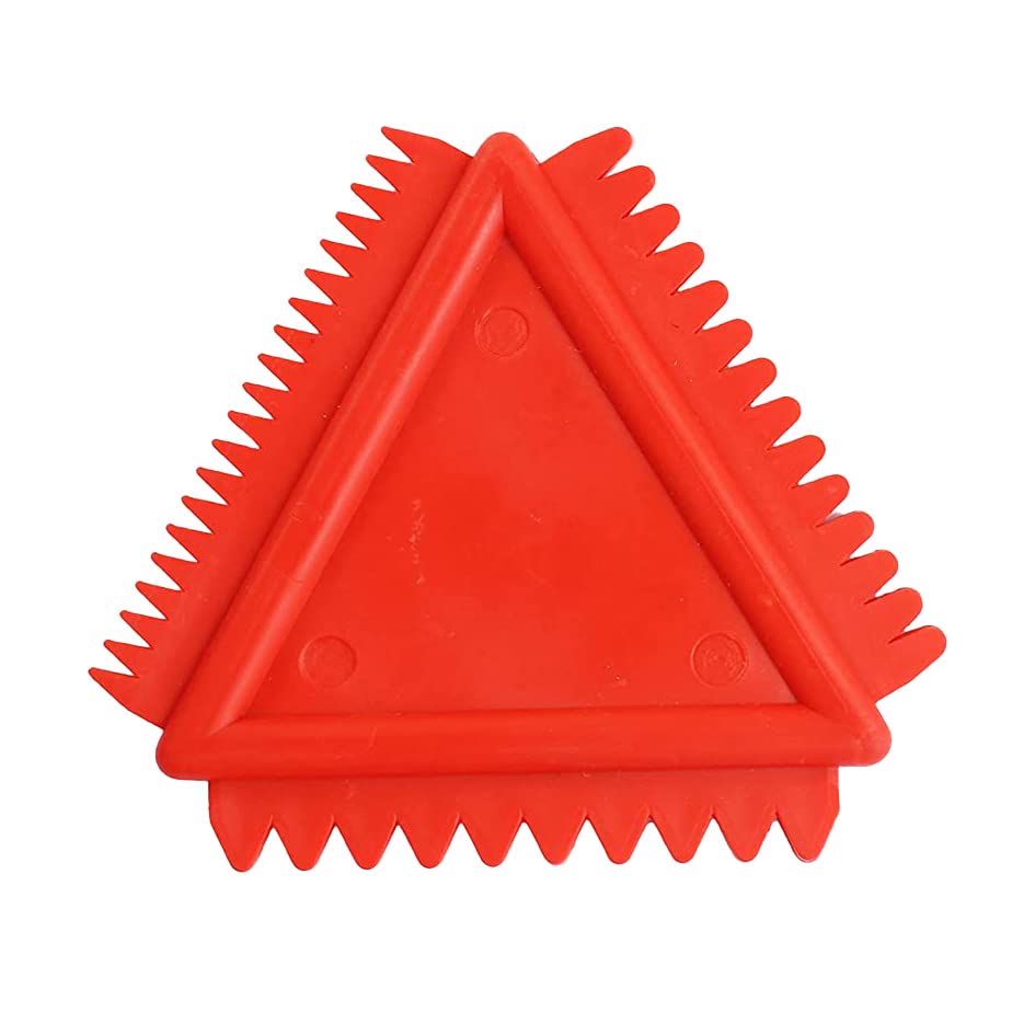 TICSER Imported Quality Triangular Combing Pattern Tool (Texture) Design, for Wall (RED ONLY) (B0BTTXC8ZS) Amazon Price History, Amazon Price Tracker