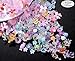 250pc 3D Nail Charms Set - Diverse Shapes & Colors for Acrylic Nails & DIY Crafts (#10)