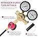 Jeonz Nitrogen Purge Tool, HVAC Purge Nitrogen Flow Regulator