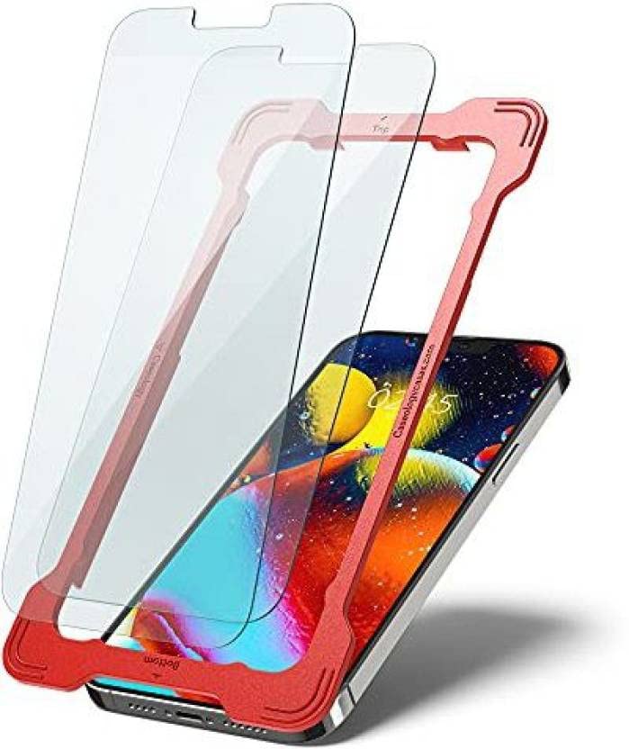 Spakk Export Tempered Glass Screen Protector Compatible for 13 Pro Max