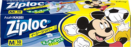 ジップロック イージージッパー M10枚入 ミッキーマウス 2020