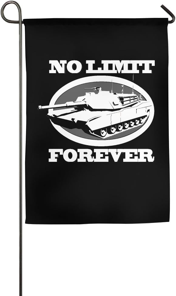 Zhanzy No Limit Records 5 Custom Garden Flag