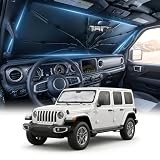 DooGooCoo Umbrella Sun Shade for Wrangler & Gladiator 2011-2026