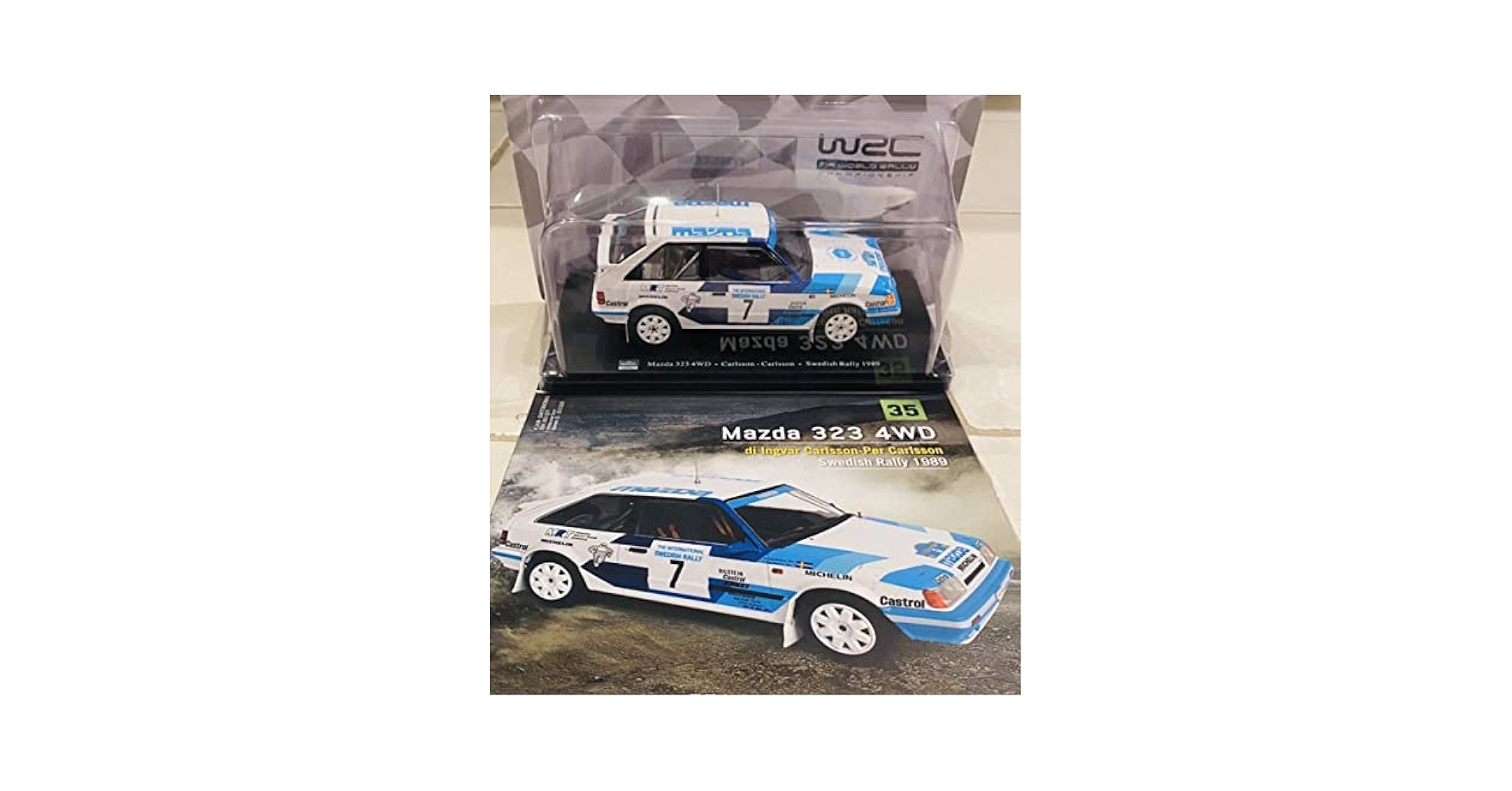 Amazon.co.jp: （日本非発売）124 WRC公認 Mazda 323 4WDラリー