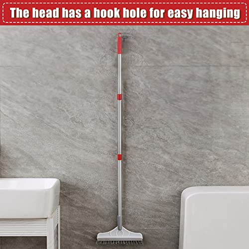 2 Pack 4-Section Spin Mop Replacement Handle, 15.7-57 Inch Mop Replacement Stick Compatible with O-Cedar Spin Mop, Suitable for Microfiber Mop & Angle Broom (Mop Head&Base not Include) - Thumbnail 6