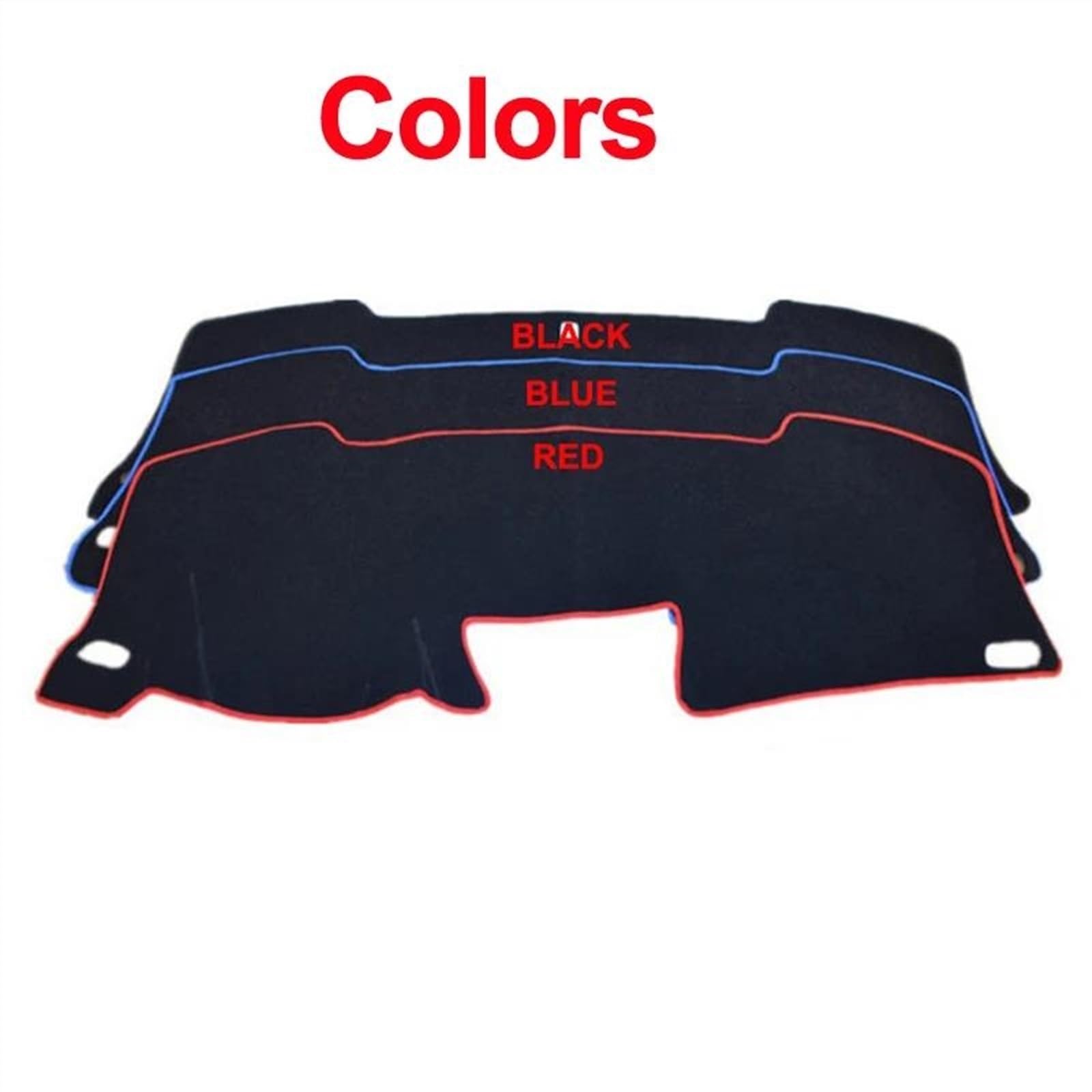 Couverture De Tableau De Bord De Voiture, Tapis De Tableau De Bord Pour Mazda 6 GH 2008 2009 2010 2011 2012, Pare-soleil Automatique Accessoire intérieur(Rosso)