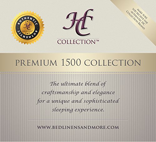 image for HC COLLECTION 1500 Thread Count Egyptian Quality 2pc Set of Pillow Cas