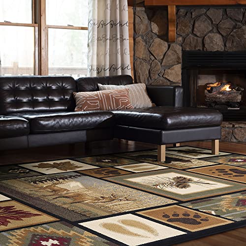 Tapete decorativo Tayse multi-color 239x300 cm
