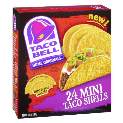 Taco Bell Home Originals Mini Taco Shells 24 CT