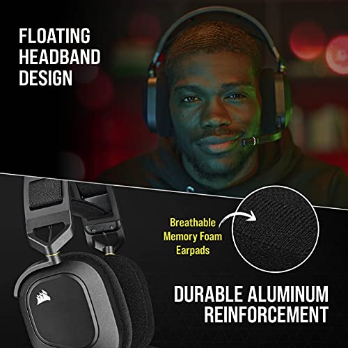 Corsair HS80 RGB WIRELESS Premium Gaming Headset - Image 5