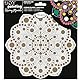 Aladine - Schablone & Halterung Mandala 20 cm – zum Erstellen von Mandalas in Dot Painting – Malerei auf Kieselstein, Holz, Stoff, Leinwand – Dotting Malerei Punkte – Kreatives Hobby – 85502
