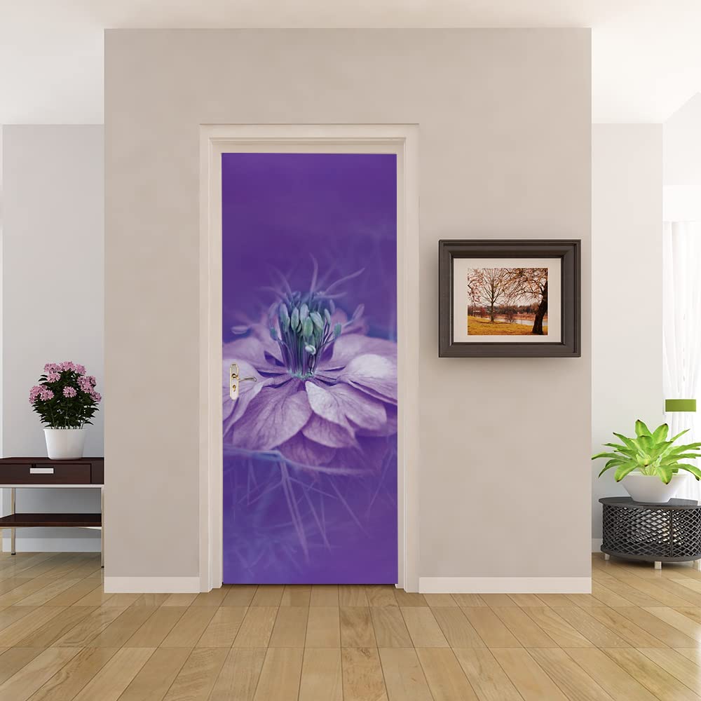 Poster porte fleur trompe l'oeil pour sublimer votre chambre et salon