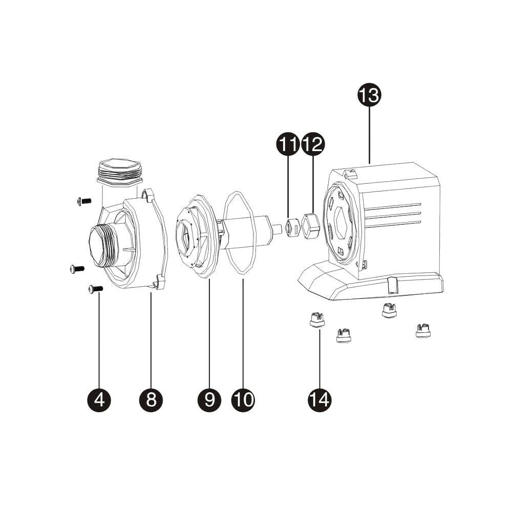 Pompa per piscina 12000 litri all'ora circolazione 100 watt 16_0001982
