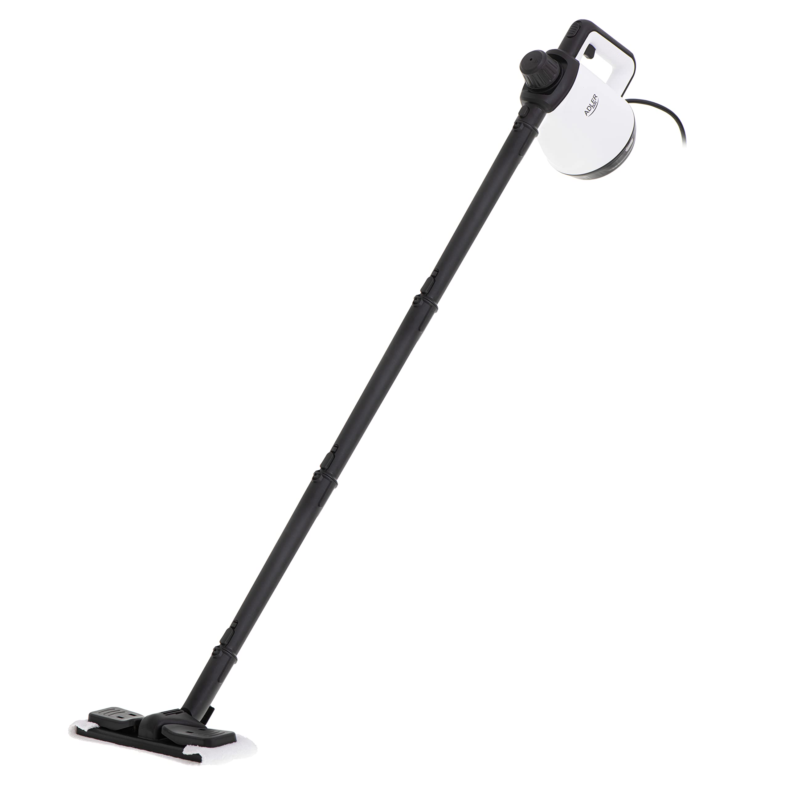 Adler AD7038 Limpiador Vapor Presión 2000W 44 g/min 450ml 12 Accesorios