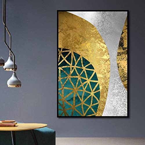 Póster abstracto de lienzo para pared de pasillo y salón 6