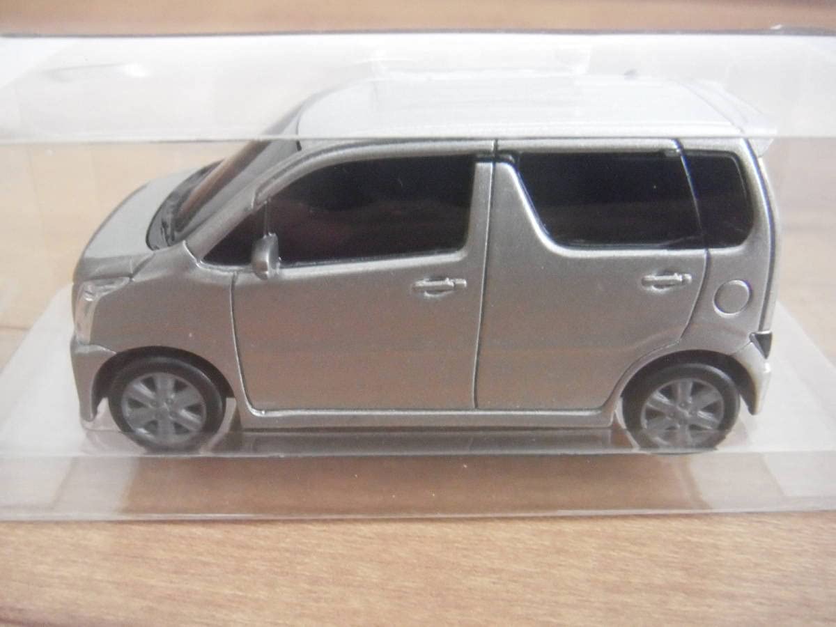 Amazon | ○ スズキ ○ ワゴンR R スティングレー ミニカー 銀