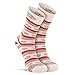 Fox River Women's Red Heel Monkey Swings Merino Wool Knee-High Socks