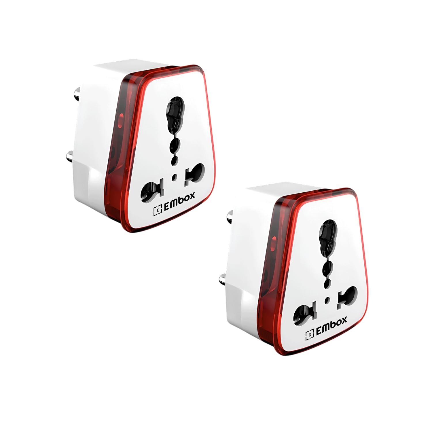 Embox 6A to 16A Converter Plug for Geysers AC Refrigerator Microwave Heavy Home Appliances-16 amp Socket with 3 Pin Outlets Suitable for All International Plugs (Pack of 1) — Amazon image 14