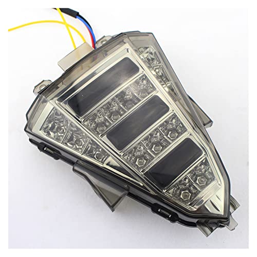 Lumière couverture antibrouillard et feu de stop LED de moto pour YZF-R15 visibilité accrue