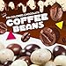 Chocolate Covered Espresso Coffee Beans | 2 Pound Bag | Tricolored Bulk Candy